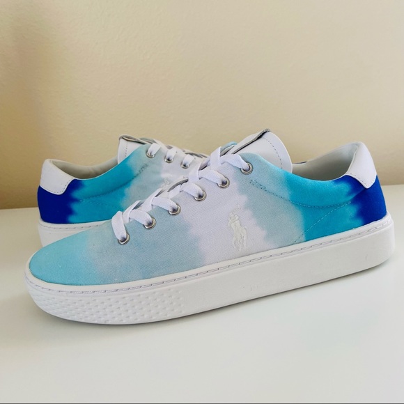 POLO RALPH LAUREN Cloth Sneakers tie dye  shoes - Picture 8 of 11